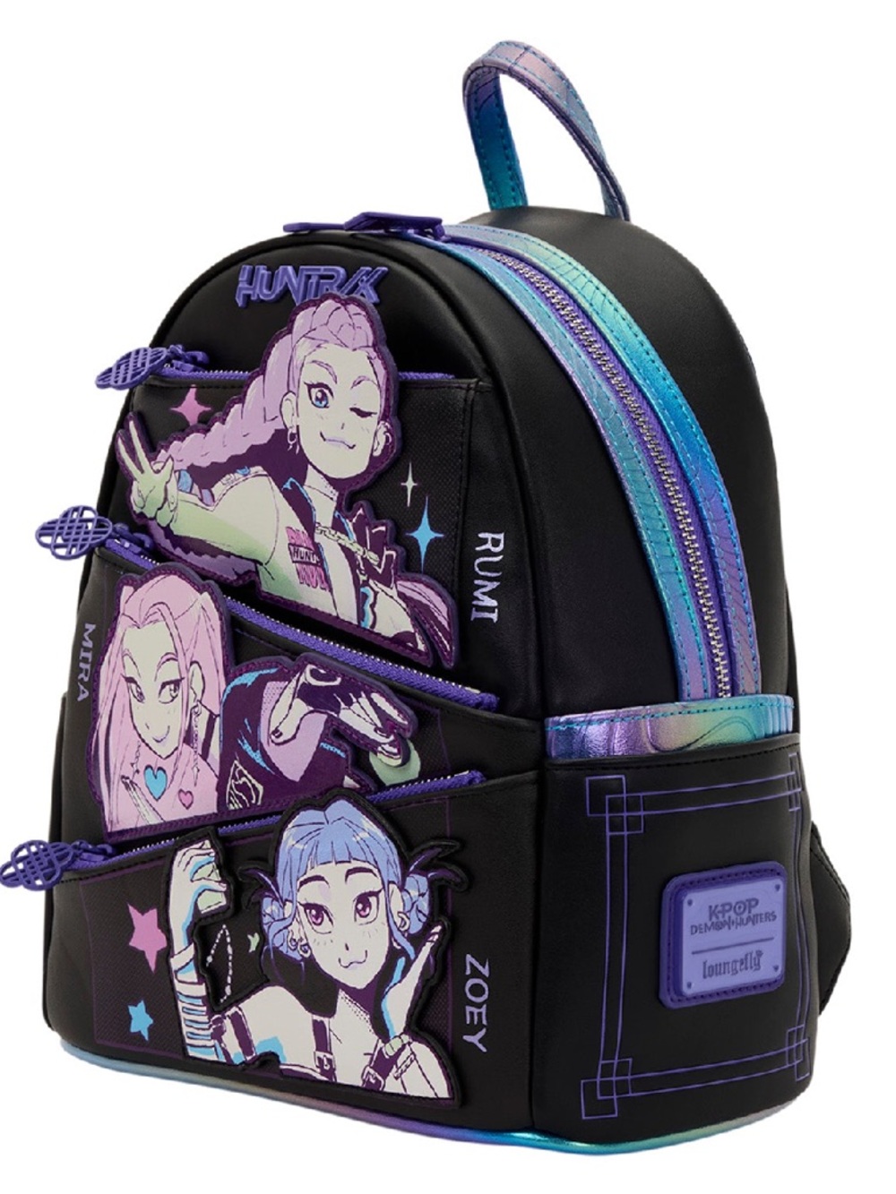 Loungefly KPop Demon Hunters HUNTR/X Mini Backpack